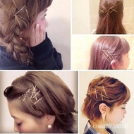 [Special Offer] Korean Version of the Golden Hair Clip Side Clip DIY Hair Clip Bangs Clip Hair Clip 