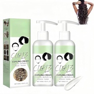 Curl Defining Cream,Natural Frizz Control, Moisturizing Curl Conditioner Cream, Professional Styling