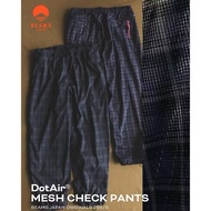 Beams Japan DotAir MESH CHECK PANTS