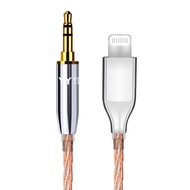 YYTCG | สายสัญญาณ Lightning ถึง AUX 3.5 มม. คุณภาพสูง