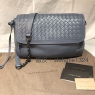 正BV斜背包編織包手拿包肩背包郵差包bottega veneta nappa messenger（可長夾mini黑色全新