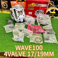 RED LEO RACING SUPERHEAD  W100 17/19MM 23/26MM UNTUK WAVE100 PAKAI