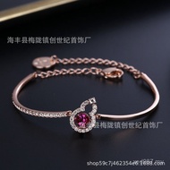 Element Bracelet Crystal Gourd with Swarovski Beating Bracelet AP5W