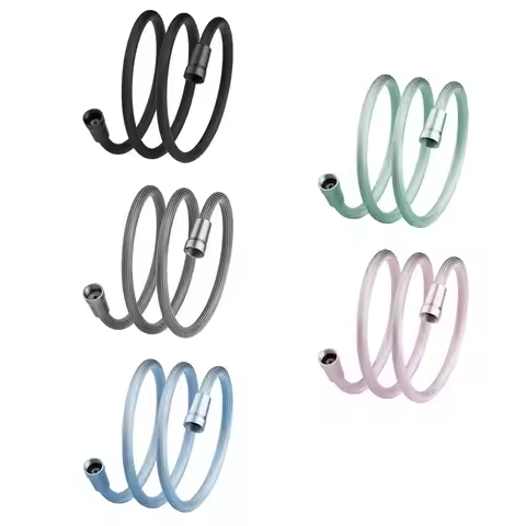 1.5/2 Meter Handheld Shower Hose Universal Interface Anti Winding Shower Tube High Pressure GI/2 Bat