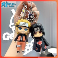 RTO Cartoon Naruto Figure Keychain Uchiha Itachi Anime Key Pendant Doll