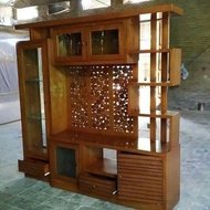 FREE ONGKIR Bufet TV / Bupet TV Jumbo 2 Meter / partisi minimalis m