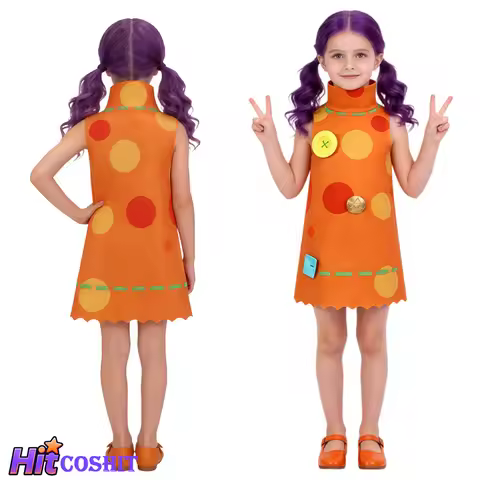 Disfraz Dolly Cosplay Dress Role Play Costume Female Women 110-150CM Clothing Clothes Halloween Perf