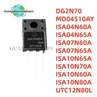 5PCS New Assortment: DG2N70, MD04510AY, ISA04N60A, ISA04N65A, ISA07N60A, ISA07N65A, ISA10N60A, ISA10