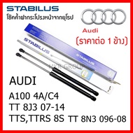 Stabilus โช๊คค้ำฝากระโปรงหน้า OEM โช้คฝากระโปรงหน้าแท้จากเยอรมัน เปิดฝากระโปรง Audi TT 8J3 07-14 A