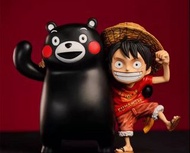 全新現貨 LICKING DOG 熊本熊路飛 熊本復興企劃2 海賊王 one piece gk figure wcf比例 非一番賞 景品