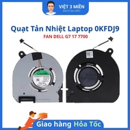 FAN Dell G7 17 7700 GPU Cooler Fan - GPU fan 0KFDJ9 FKDJ9 Zin Likenew -