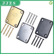 JJZS Electric Guitar Neck Plates Vintage-style Guitar Protector With Screws Fits Most Guitars Basses