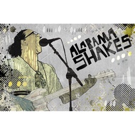 Alabama Shakes Poster Pop Art Wall Art Limited Edition of 100 Indie Rock Southern Rock Brittnay Howa