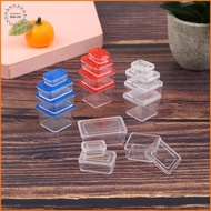 [LS] 4pcs 1/12 Dollhouse Mini Fresh Keeping Box Lunch Box Model Kitchen Tableware Decoration [PH]