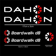 Dahon Bike frame cutting sticker
