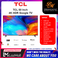 TCL 4K UHD Google TV P635 ( 50" / 55" / 65 inch ) Android Smart LED TV with Android 11 / HDR10 / Dol