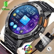 LIGE  AMOLED Smart Watch 1.43 inch Full Touch  Screen Bluetooth Call Customized Watch Faces Heart Ra