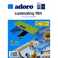 LAMINATING FILM 70X100MM  ADORO