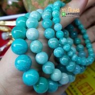 Amazonite Bracelet Grade A Genuine Stone Size 6 mm YTG-8819