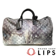 路易威登 Keepall Bandoulière 50 M44166 Monogram Galaxy 女士波士頓包

黑色 [二手]