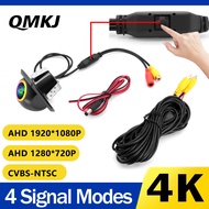QMKJ【4 Signal Modes】Backup Camera Compatible with AHD 1080P/720P/NTSC/PAL Models Car Backup Camera N