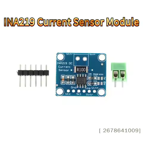 1/3-Piece INA219 I2C Bi-Directional Current Sensor Module High Precision Zero-Drift DC Voltage and C