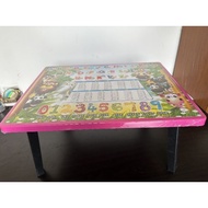 ABC table, kids table, plastic foldable table