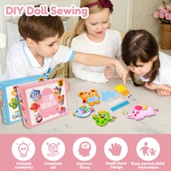 Toy Sewing Kit Practical Doll Sewing Kit Handcraft Sewing Fun for Beginner  SHOPCYC8020