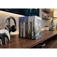 PS4/PS5 Game Disc Shelf – Tidy, Modern 10/14 Slot Game Disc Holder