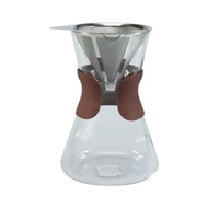 Delicia Manual Brew Coffee Maker Manual DRIP Coffee BREWER SET 880ML