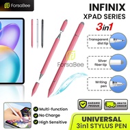 LAYAR FORSABEE - 3in1 Stylus Pen Capacitive for Infinix Xpad 30e 30 e / Edge 13.2" / 20 / Pro 12" / 