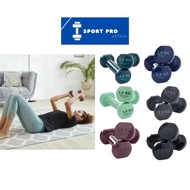 Decathlon / Dumbbells / Pvc Dumbbells / Twin Pack / Weight 0.5 kg 1 kg 1.5 kg  2 kg 3 kg 5 kg / Nyam