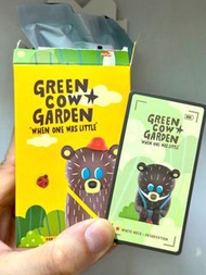 Green Cow Garden BG Bear ： White Neck Observation , 甲蟲 tenten ,  Woo  , Drawing bear // 香港重機盲盒 順豐貨車 