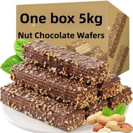 Chocolate Nut Wafer Biscuits 5 Pounds