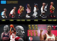 【魔玩達人】MOTION MODE 飛人喬丹 Jordan NBA 籃球明星 封神之路 套組 (7支)【最後清倉特價】