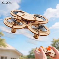Diy Drone Kit Beginner Drone Kit Wooden Diy Drone Puzzle Kit Handmade Remote Control Mini Rc Quadcop