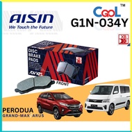 Disc Brake Pad Front G1N034Y  Daihatsu Granmax 1.5 Grandmax Advics Aisin