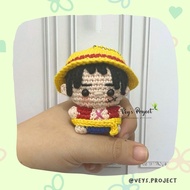 GANTUNGAN Luffy One Piece Keychain