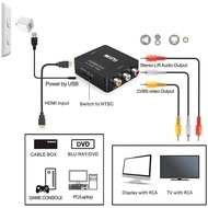 ❰Ready Stock❱ HDMI2AV HDMI TO AV RCA Converter 1080p/ RCA2AV AV RCA TO HDMI