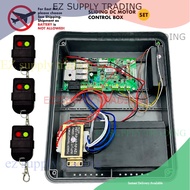 LIVE Autogate Control Panel Set with 3x Remote 2 Channel - for DC SLIDING AUTOGATE (With / Without Battery )