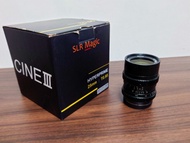 SLR Magic HyperPrime 25mm T0.95
MFT 卡口 M43 電影鏡頭
