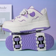 MLZH | รองเท้าสเก็ตสำหรับเด็กและผู้ใหญ่ Heelys
