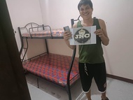 beds double deck BUNK BED FRAME with ORDINARY FOAM (COD) CASH ON DELIVERY ONLY #449