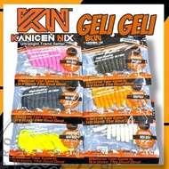 KN KANICEN NIX GELI GELI WORMS  ULTRALIGHT FISHING LURE SP soft lure soft plastic