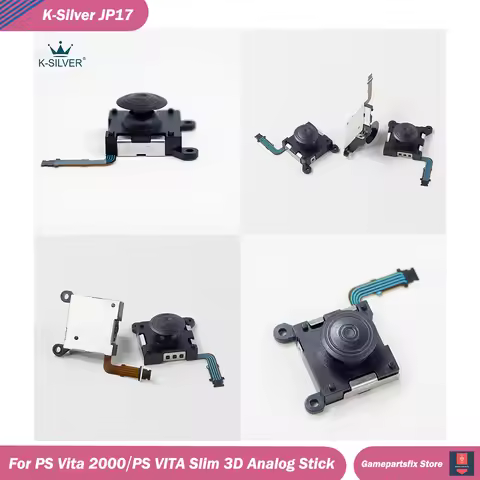 2/4/10pcs K-Silver JP17 3D Analog Stick for PS Vita 2000 PSV2000 PS Vita Slim Replacement Joystick T