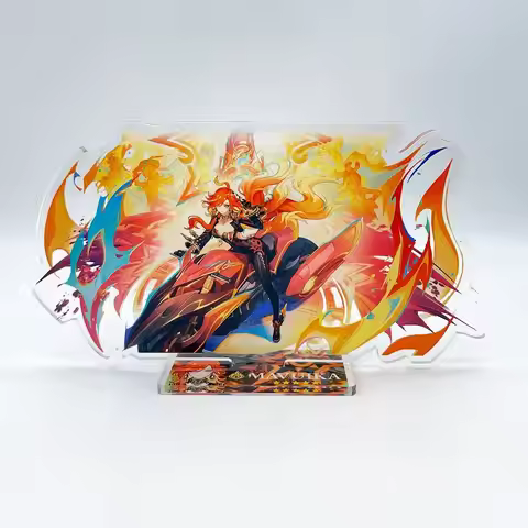 Impact Anniversary Celebration Series Role Bracket Anime Cosplay Cartoon Acrylic Stand Model Mavuika