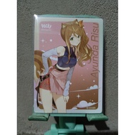 Pocky x Hololive Risu Card