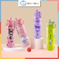 800ML Insulated Water Bottle 304stainless Steel Kids Thermos Cup Portable
