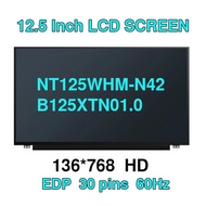 12.5 Inch Laptop LCD Screen NT125WHM-N42 B125XTN01.0 HW4A For DELL Latitude 5280 5290 7280 7290 02HY