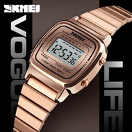 SKMEI Fashion Sport Watch Women Top brands Luxury 3Bar Waterproof Ladies Watches Alarm Clock Digital Watch